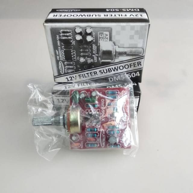 SUBWOOFER FILTER KIT SPEAKER AKTIF 12V DMS-504