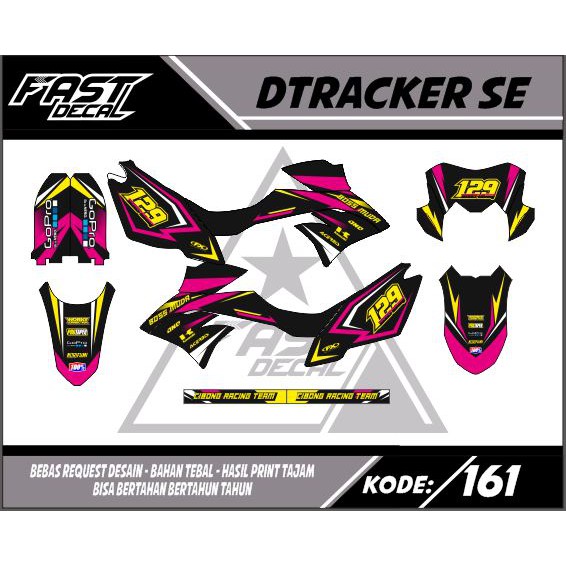 Decal stiker dtracker se 161
