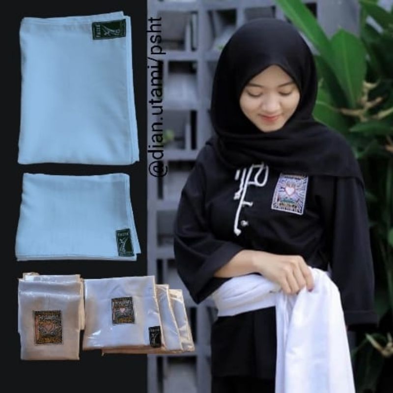 Sabuk Putih Pencak Silat - Sabuk Mori Duplikat PSHT - Sabuk Gasmi