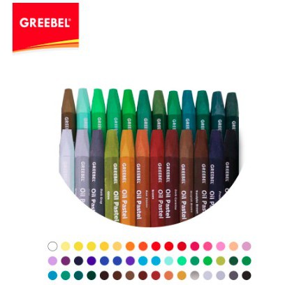 IDOLAKU GREEBEL Crayon/Krayon Kids Oil Pastel 48 Warna Crayons