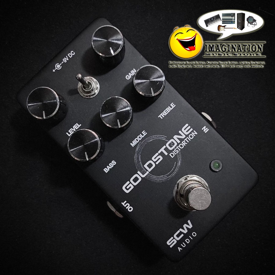 Jual SCW Audio Goldstone Distortion (JCM800 Amp in a Box) Effect Pedal Shopee Indonesia