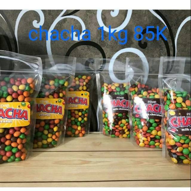 

Jual Coklat chacha peanut/milk