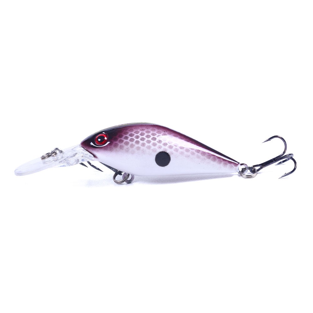 Hengjia 6pcs 8cm/8.5g Floating crankbait umpan pancing swimbait Retail Box fishing bait bass ikan kail outdoor Alat Pancing tackle