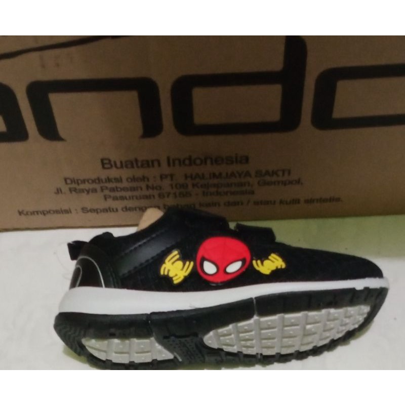 SEPATU SNEAKER SEKOLAH ANAK LAKI SEPATU ANDO KARAKTER