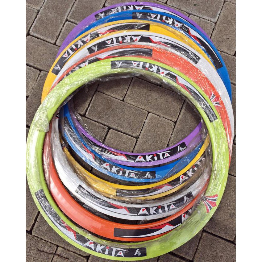 TERLARIS  Rims / Velg Fixie 5 cm - Ungu