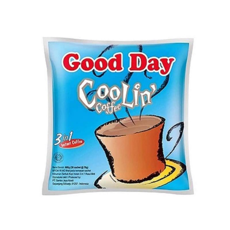 

good day cool in sachet 1 renceng isi 10pcs