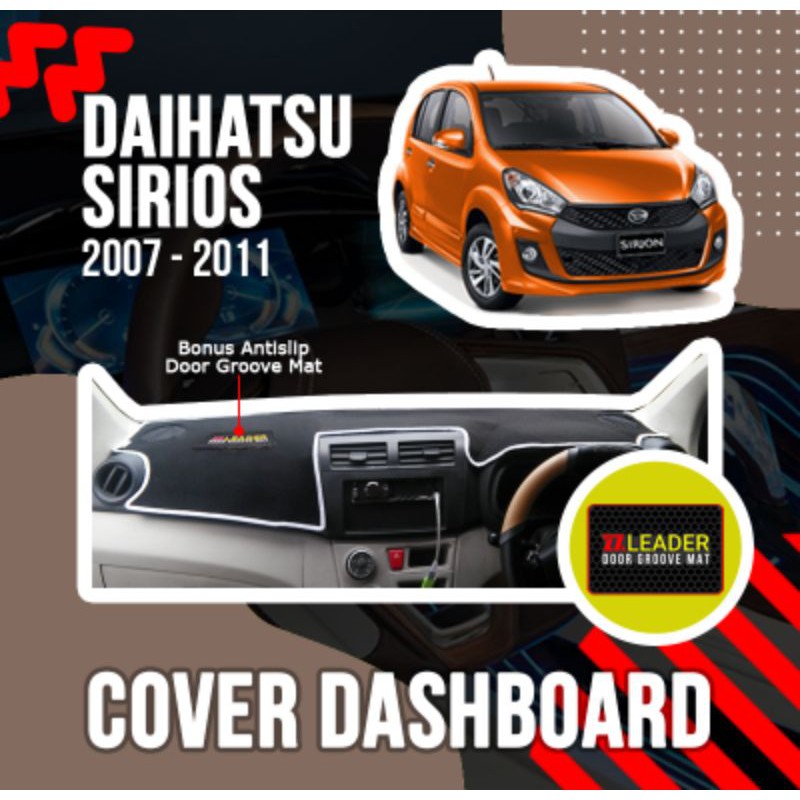 alas karpet cover dashboard mobil sirion