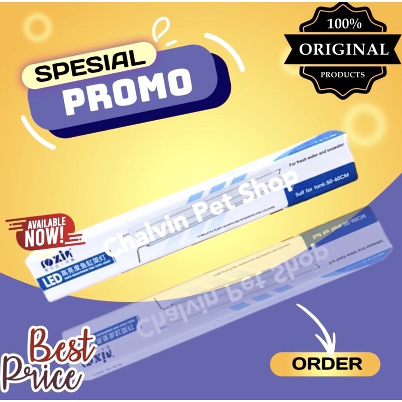 Roxin GX-A500 Lampu Atas Gantung Aquarium Aquascape