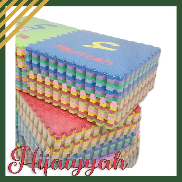 Puzzle Matras EVAMAT Hijaiyyah Huruf Arab Hijaiyah Alas Lantai Mainan Anak Bayi Edukasi EVA Spon