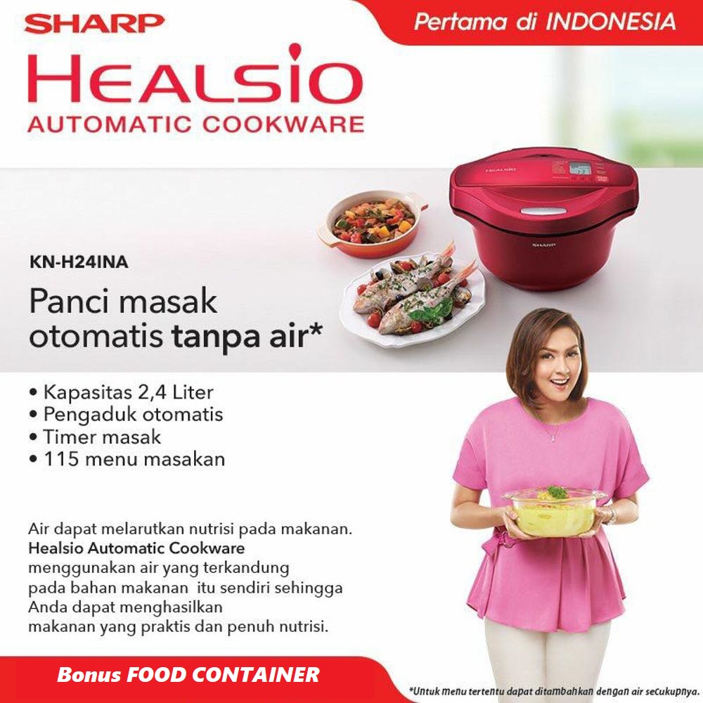 SHARP Healsio Hot Cook KNH24 Automatic Smart Digital Multi Cooker KN-H24INA Pressure Cooking Presto