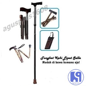 Tongkat Lipat Sella / Tongkat Jalan / Tongkat Lipat Kaki 1 Sella