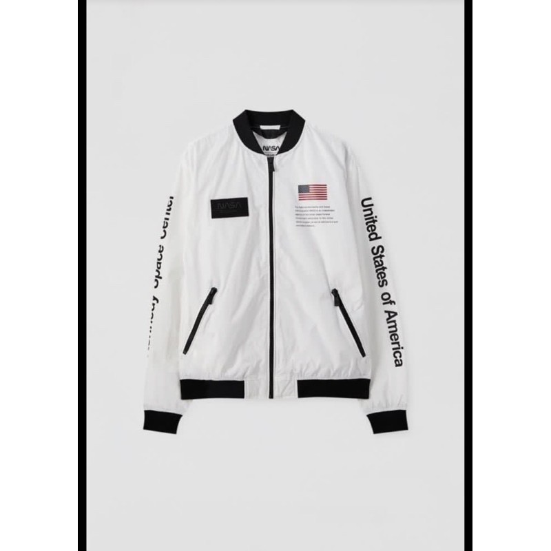 PULL&BEAR NASA BOMBER JACKET