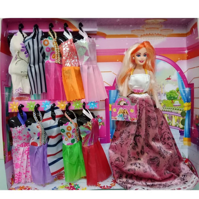 Promo MAINAN BONEKA BARBIE-BONEKA BARBIE SET ANAK Diskon