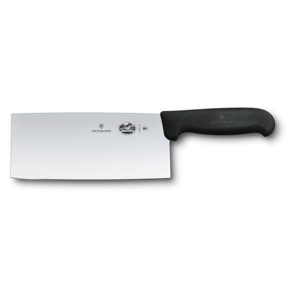 Promo Terbatas - Pisau Golok Victorinox Fibrox Chinese Chef'S Knife