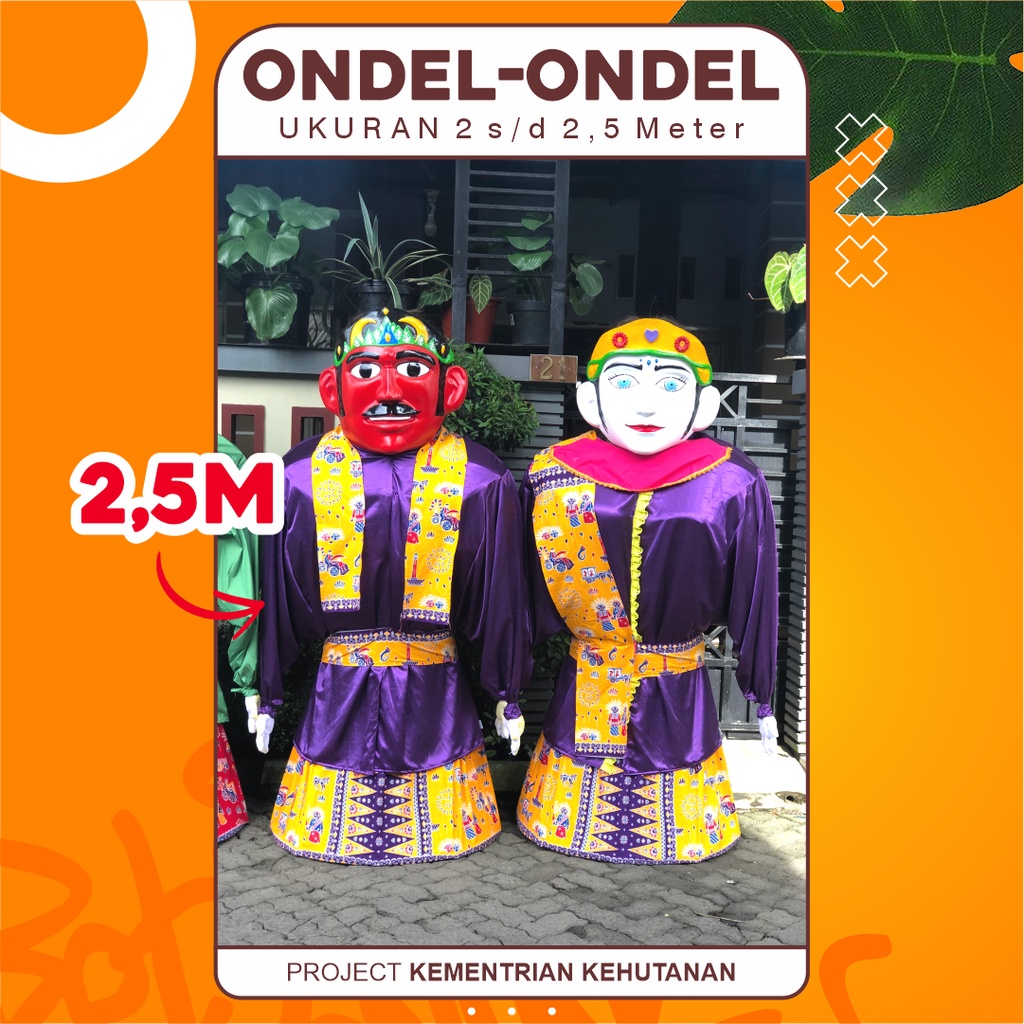 Ondel-ondel 2,5 Meter