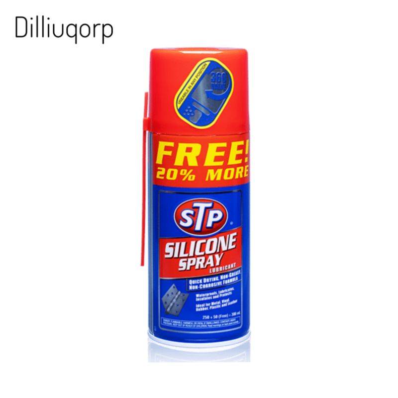 Jual STP SILICONE SPRAY OIL LUBRICANT PELUMAS MINYAK SILIKON PELEMBAB PELINDUNG ELASTISITAS ...