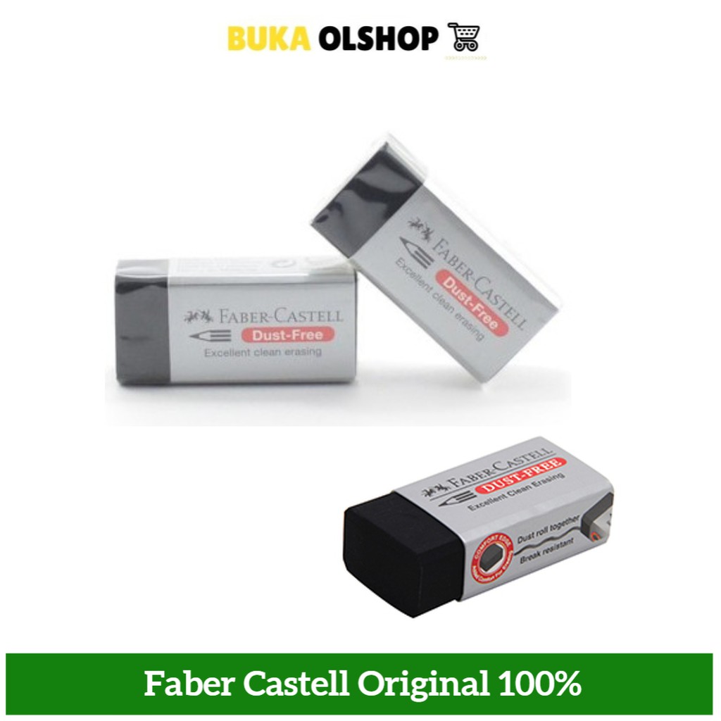 

Penghapus Karet Faber Castell Black Dust-Free 187299