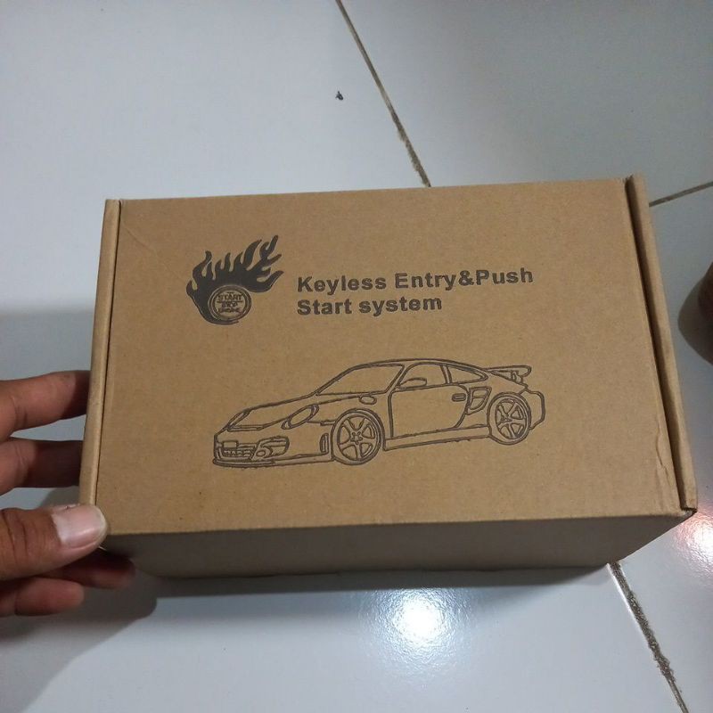 alarm keyless engine start/stop