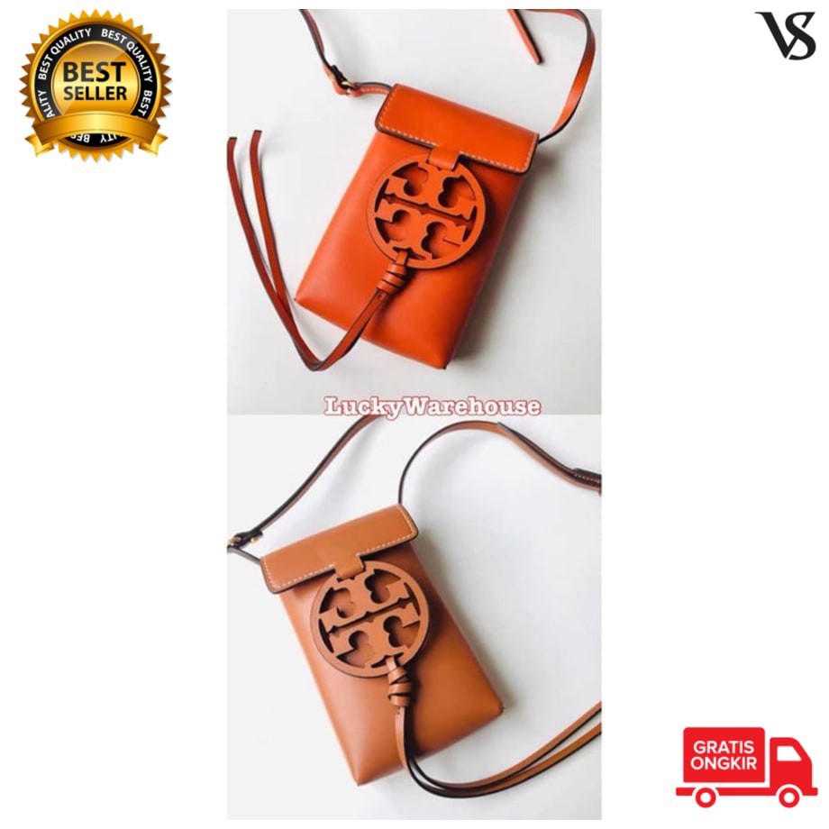 Tas Handbag Wanita Tory Burch Miller Phone Crossbody - Original 100%