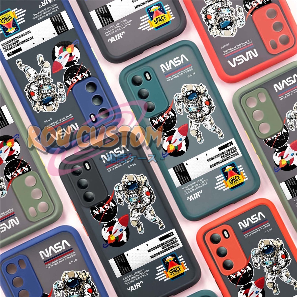 Case Choice Motif NASA VIVO S1 PRO V9 V11 V15 V20 V20 SE Soft Case Aero Bumper Kesing