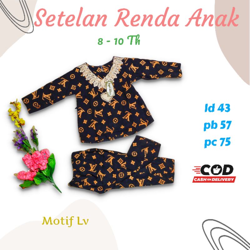 Setelan Baju Arab Anak