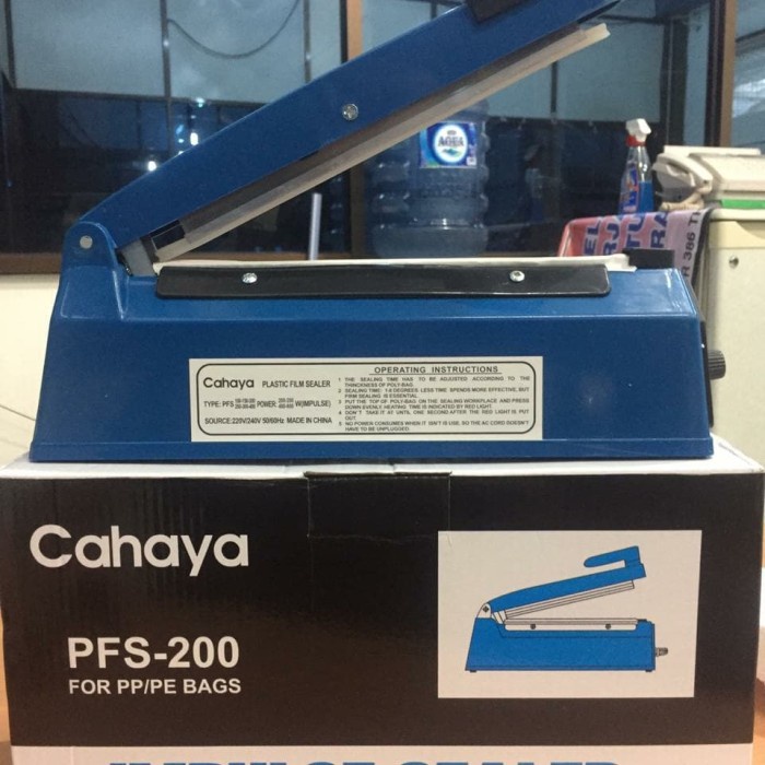 MESIN PRES PLASTIK 20Cm/ IMPULSE SEALER CAHAYA PFS-200 BISA PROMO