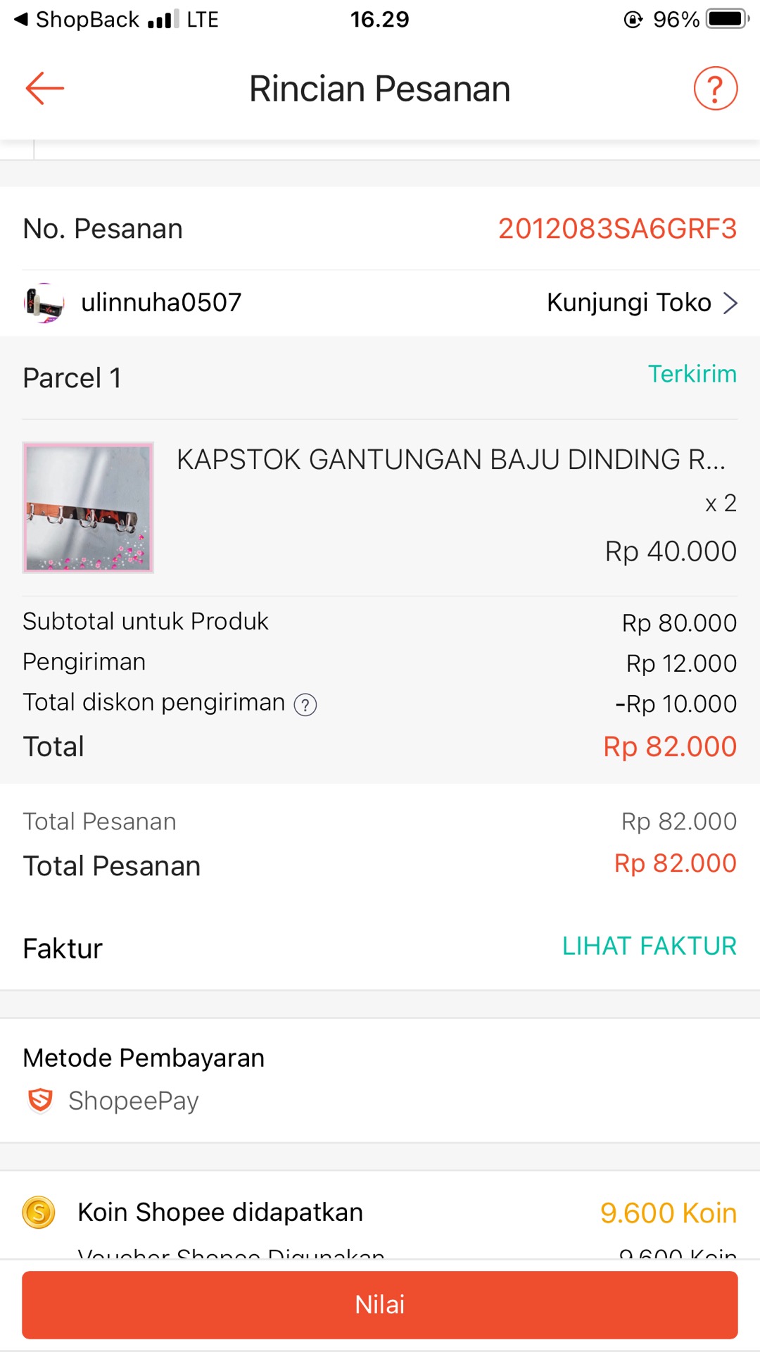Kapstok Gantungan Baju Dinding Rak Gantungan Baju Kamar Mandi Cantolan Baju Dinding Cantolan Baju