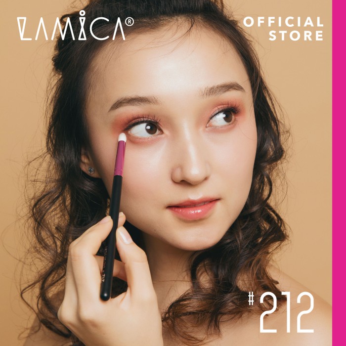 Brush-Make-Up- Lamica Crease Brush (Untuk Mata) - Makeup Brush / Kuas Makeup -Make-Up-Brush.