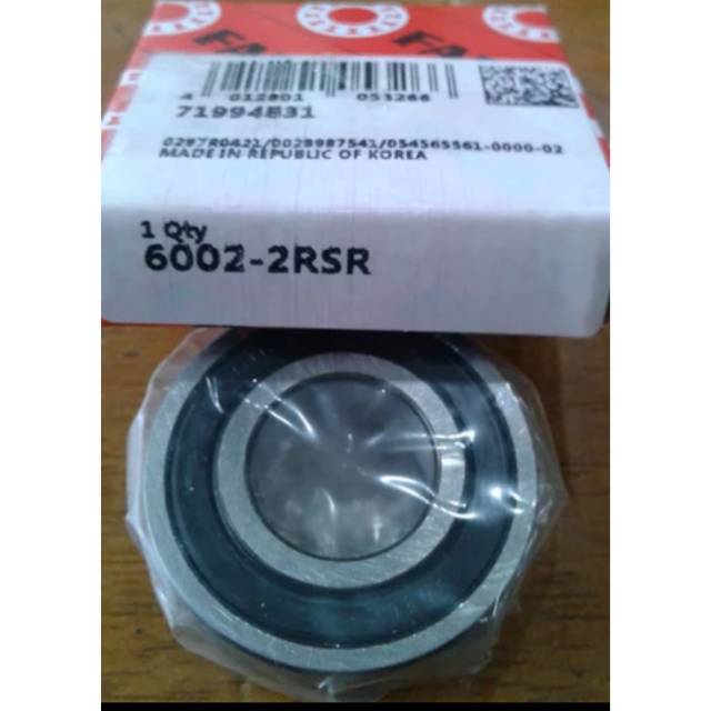 Ball bearing 6002 2RS FAG