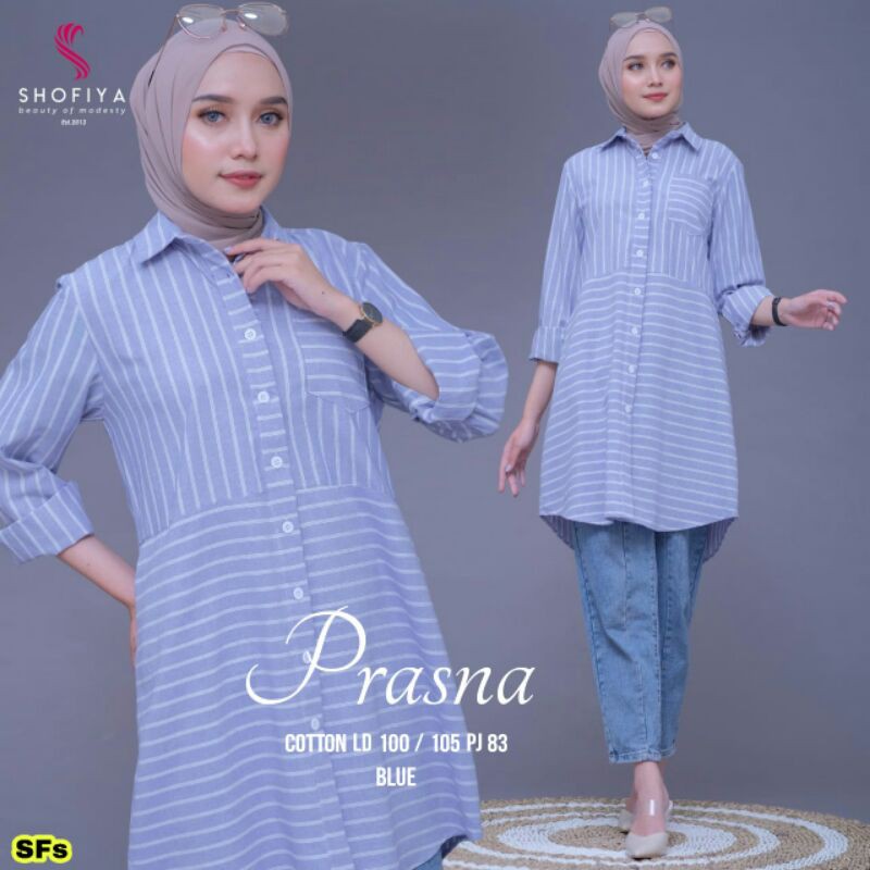 Atasan Wanita Prasna Tunik Ori Shofiya