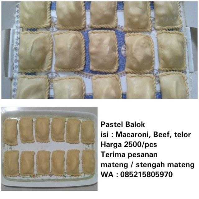 

KUE PASTEL BU LINA