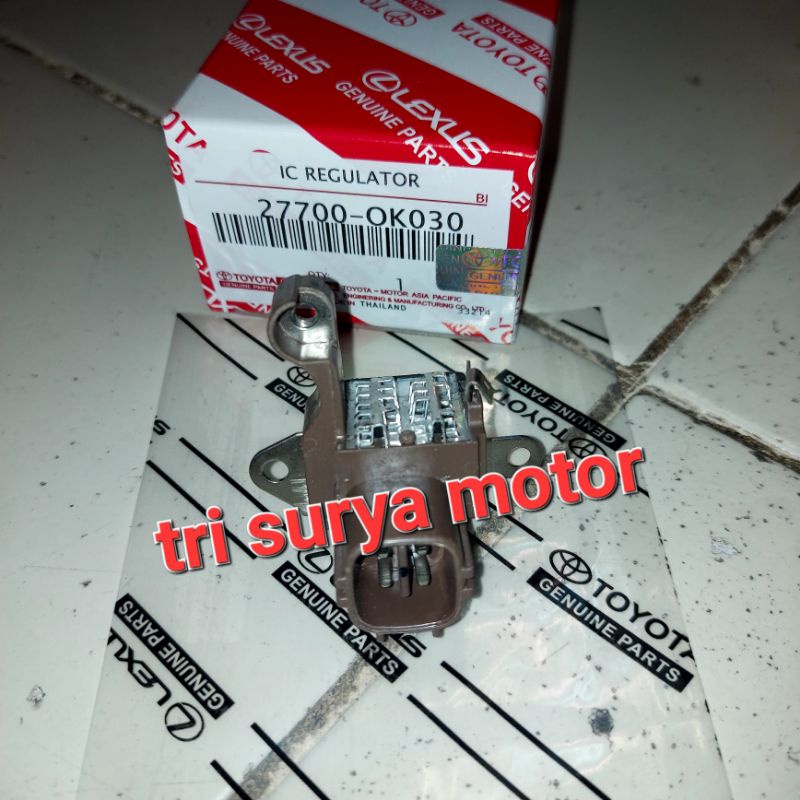 IC REGULATOR IC ALTERNATOR INNOVA DIESEL/FORTUNER DIESEL/HARIER ASLI ORIGINAL