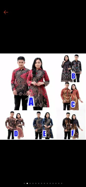 Maura Couple - Sania Ruffle Batik Couple Ori Ndoro Jowi Dnt Garansi Termurah Shopee  Selendang Merak