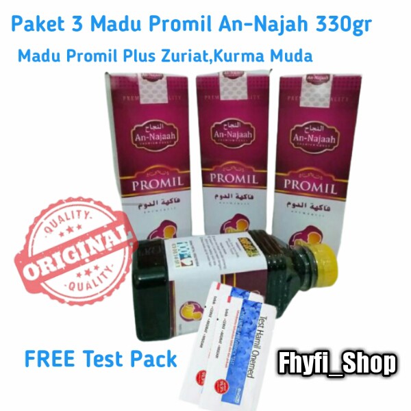 

[ Paket 3 Botol ] Madu Promil An-Najah 330gr