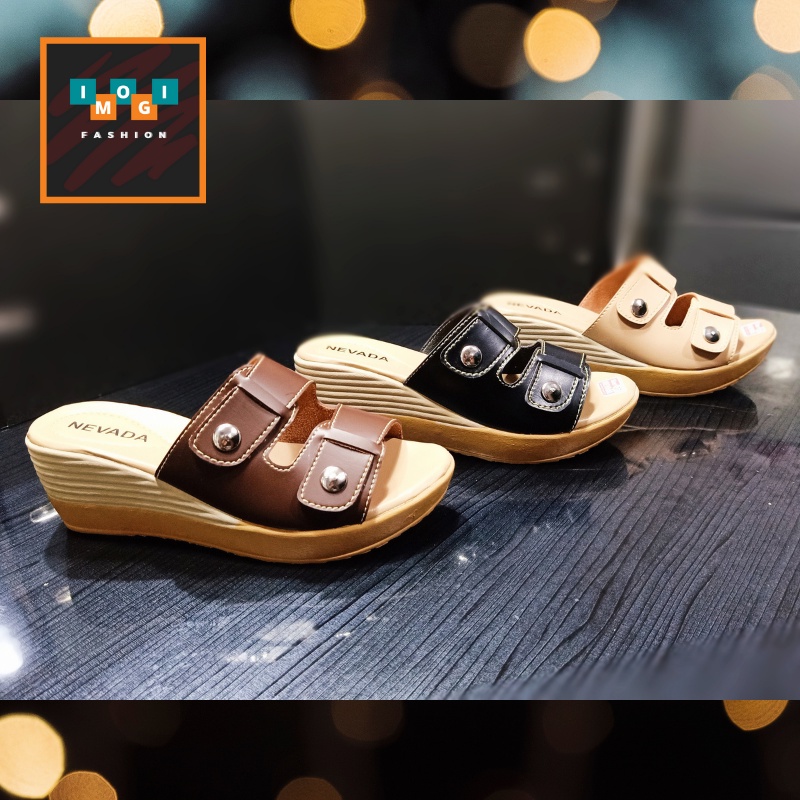 Sandal wanita wedges Casual sendal wanita weges Hak 5cm sandal wanita kondangan sandal wanita murah sandal weges terbaru