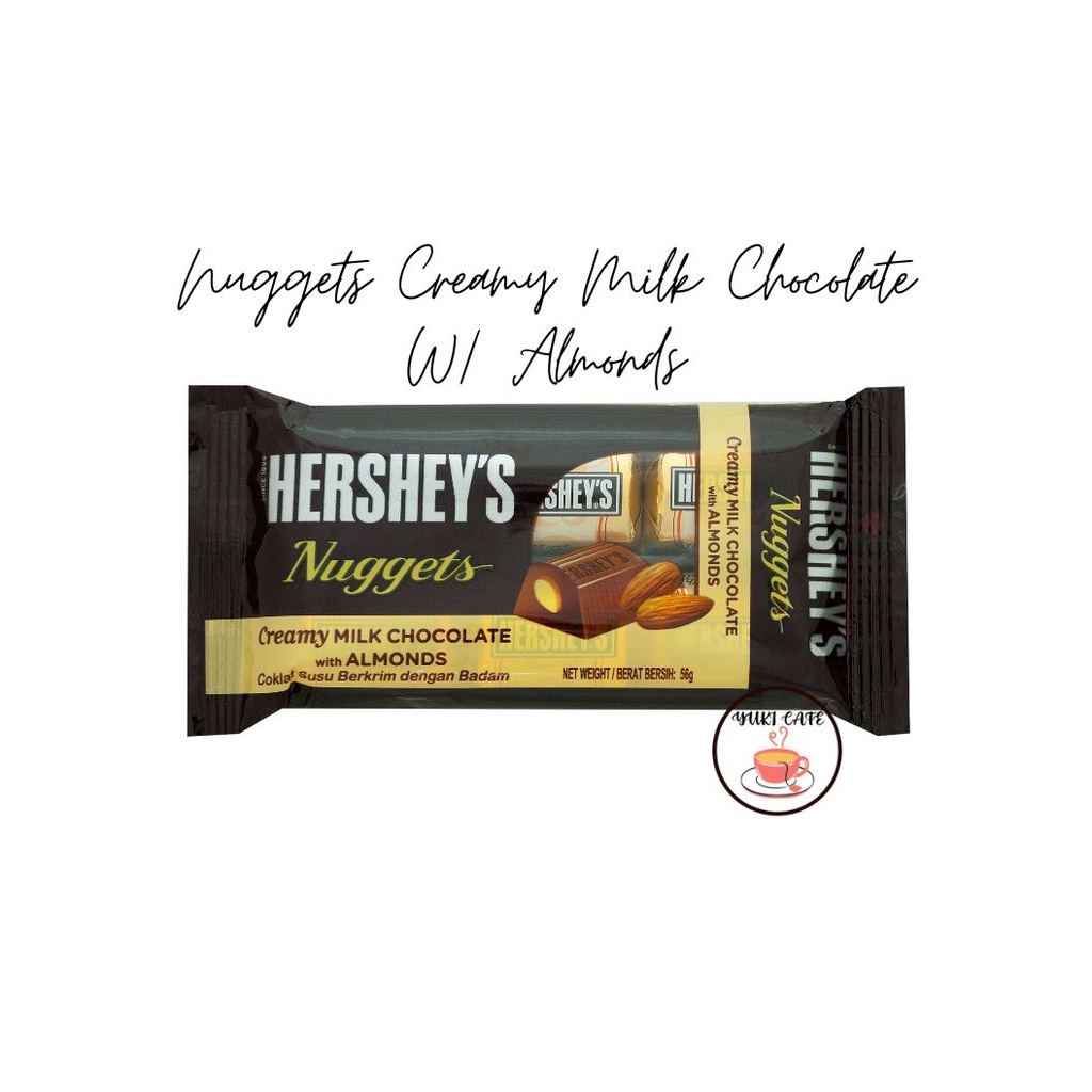 

COKELAT - NUGGETS CREAMY MILK CHOCOLATE W/ ALMONDS