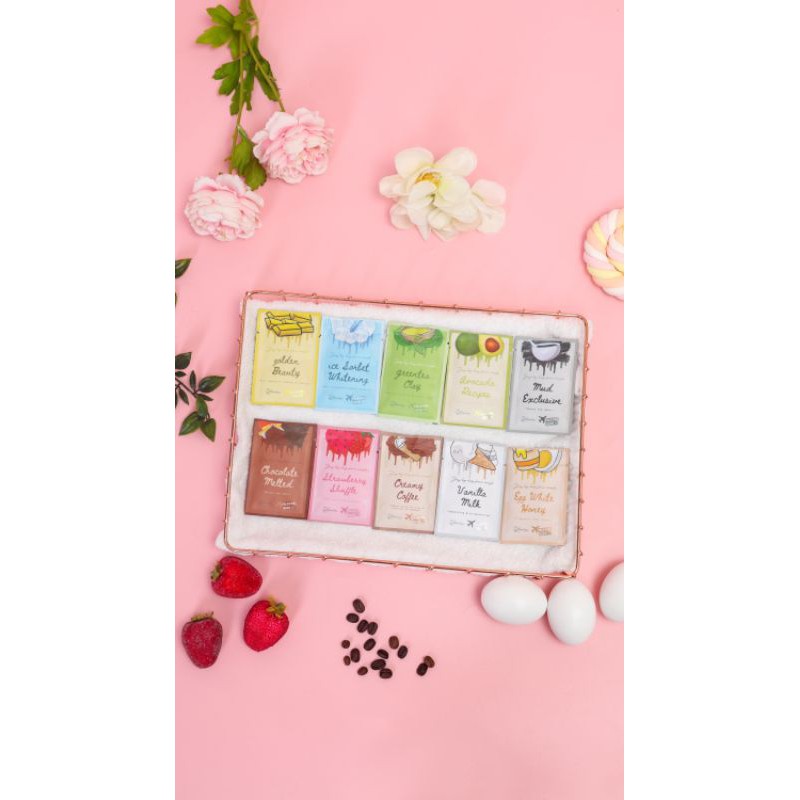 Masker Organik by Lea Gloria Masker BPOM Travel Size Masker Organik Aman Masker Jerawat Masker Wajah