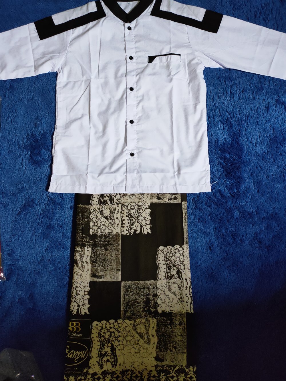 Sarung Anak Nu Sarung Batik Anak Wayang Dan Abstrak By Banyu -+100x175cm