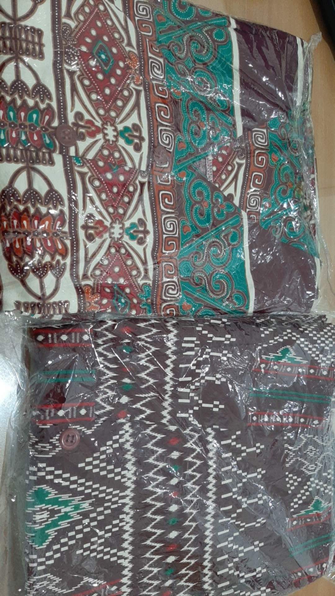 Cd2 - Atasan Baju Batik Wanita Muslimah / Hijaber / Busui Lengan Panjang Kancing Depan Katun Strecth