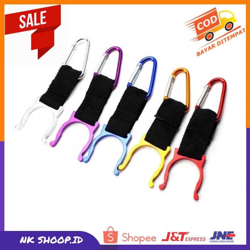 Holder Mineral Bottle Buckle Keychain / Pengait Botol Minum - 5X