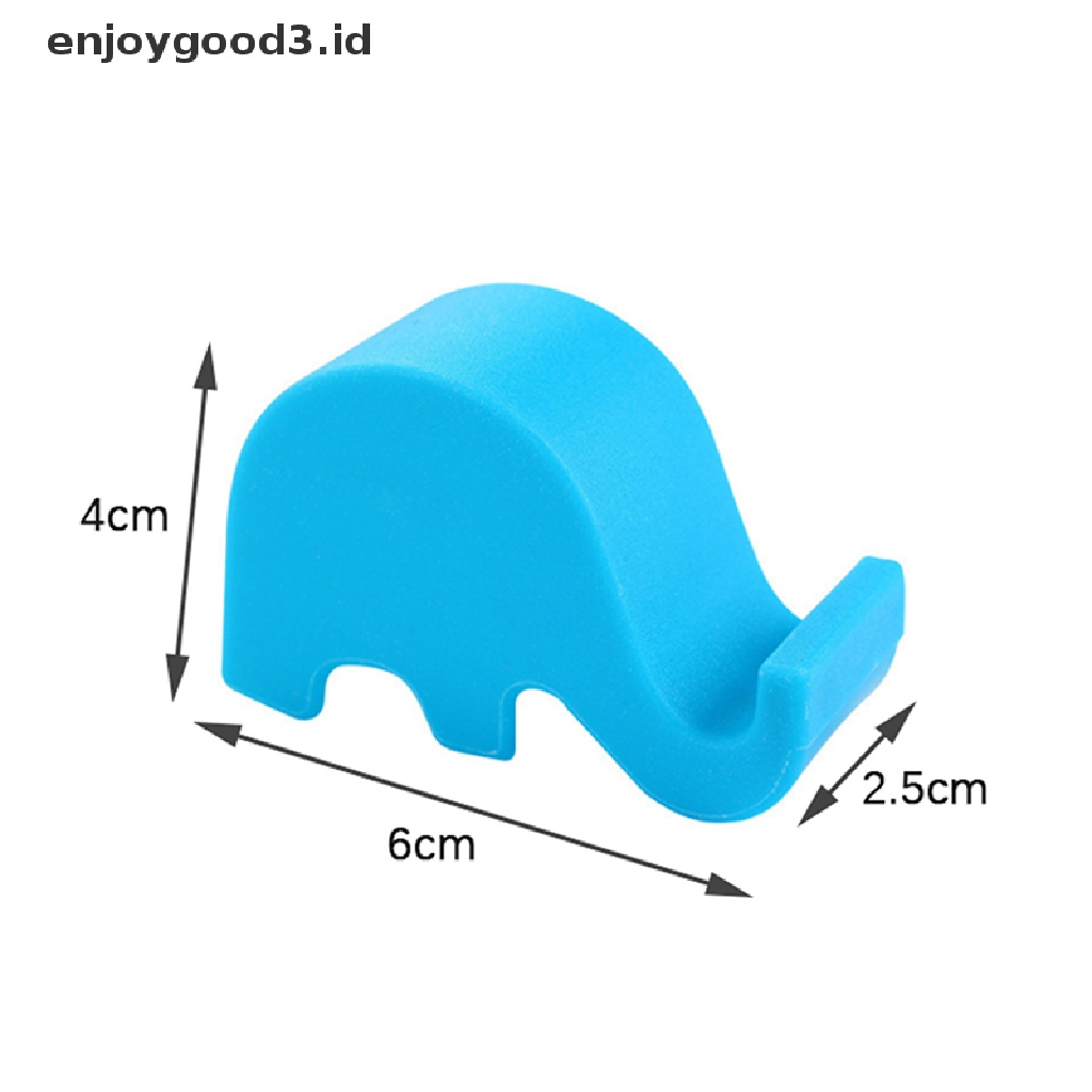 (Rready Stock) 1PC Stand Dudukan Handphone Universal Bentuk Gajah (ID)