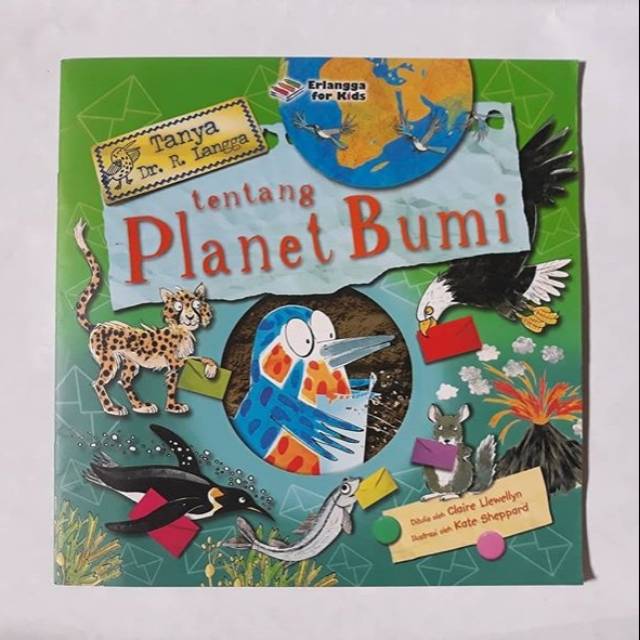 Tanya Dr.R.Langga Tentang Planet Bumi - Erlangga For Kids