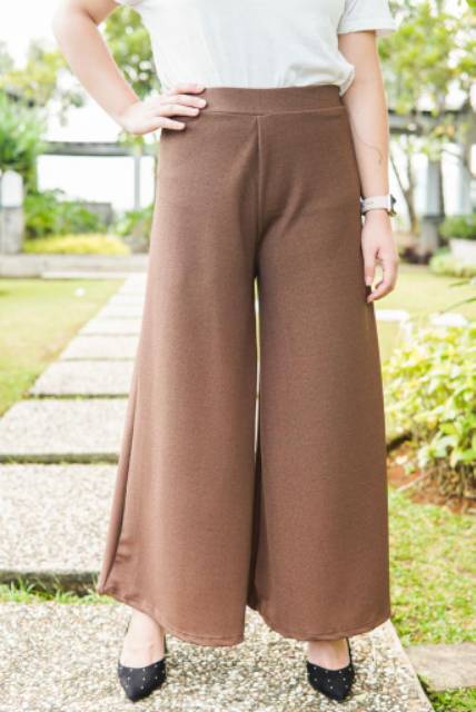 Kulot wanita / Kulot wanita terbaru panjang FIDELIS Moscrepe Glitter Tebal-8