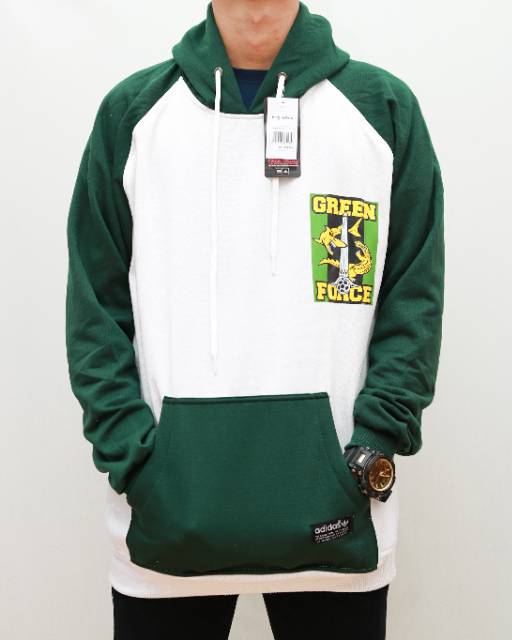 Hoodie persebaya green force XL Premium