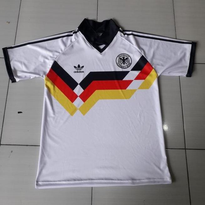 Jersey Timnas Jerman Retro Full Printing - Murah