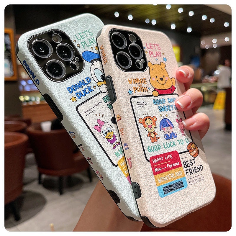 Case Motif Print Kartun Untuk iPhone 12 13 11 Pro Max X Xs Max Xr 7723