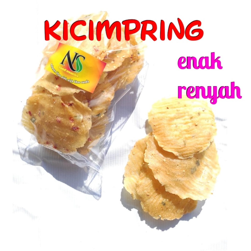 KICIMPRING OPAK KICIMPRING 250 GRAM / KICIMPRING SINGKONG ENAK