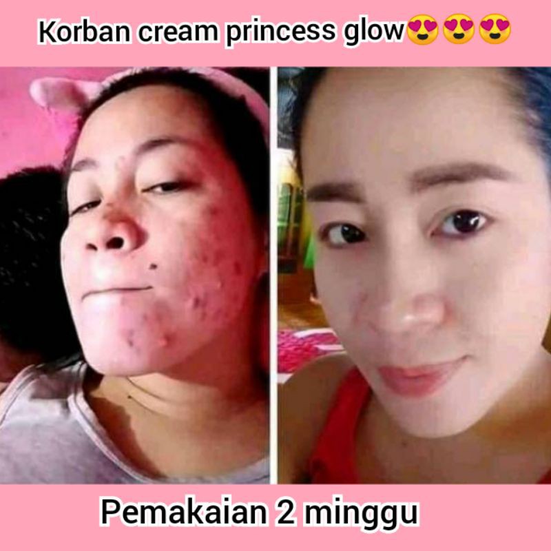 cream princess glow skincare
