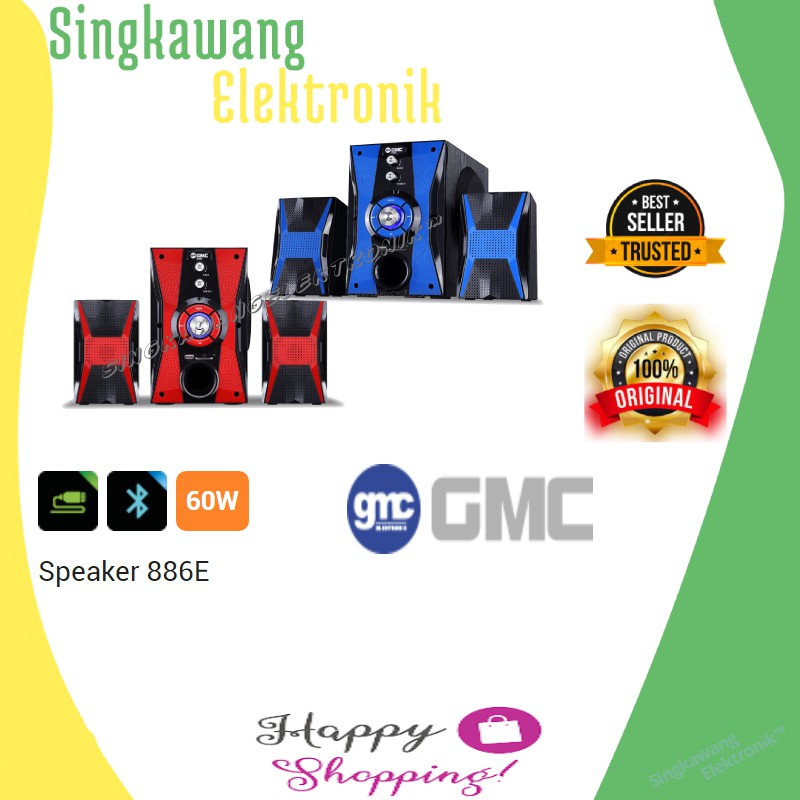 ACTIVE SPEAKER BLUETOOTH GMC 886E