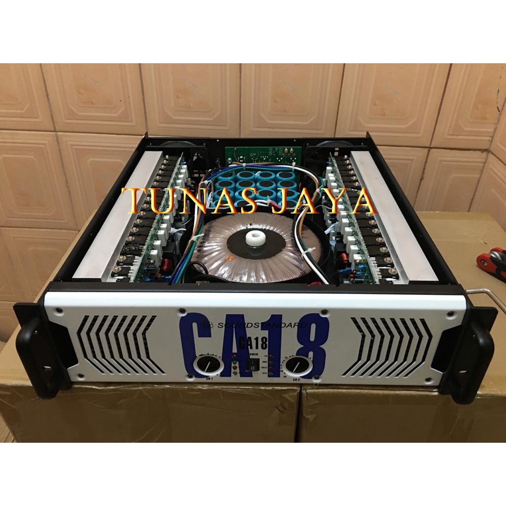 POWER AMPLI SOUNDSTANDART CA18 POWER SOUND STANDART CA 18 MODEL TERBARU